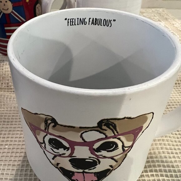 Lot of 5 Coffee Mugs. Super cute collection. Different brands - Picture 15 of 16